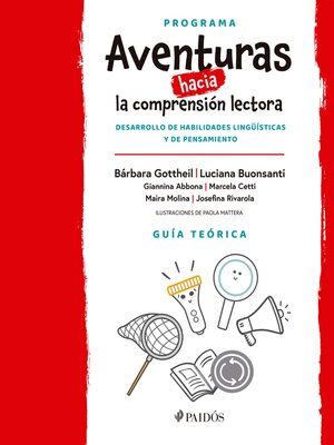 cover image of Aventuras hacia la comprensión lectora. Guía teórica